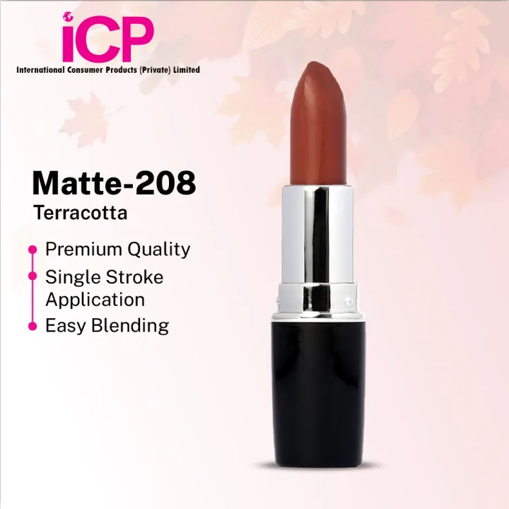 Swiss%20Miss%20Lipstick%20Terracotta%20(MATTE-208)%20-%20Image%202