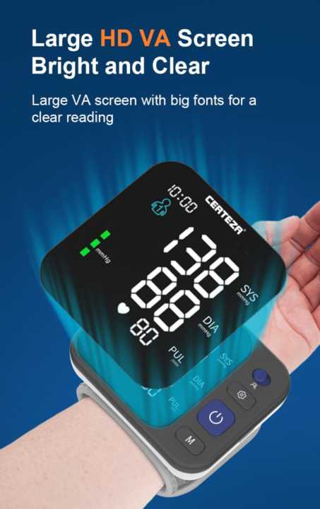 Certeza%20BM-350%20WRIST%20BLOOD%20PRESSURE%20MONITOR%20-%20Image%205