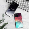 Phone Case VIVO Y15S Back Tempered Glass Back Cover Instagram Starry Sky Design Cases for VIVO Y15S Cover Shell Mirror Glass. 