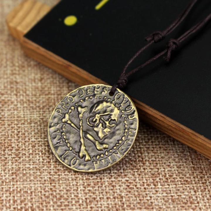 Uncharted 4: A Thief's End - Henry Avery Pirate Sigil Coin Gold