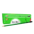 Bahadur Floro Graphite Pencil 2HB 12PCS/Box For Home, Office and School use. 