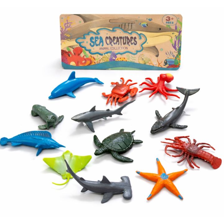 12pcs%20Mini%20Ocean%20Figure%20Sea%20Animal%20Toys%20For%20Kids%20Use%20For%20School%20Project%20Sea%20creatures%20non-toxic%20Material%20Pvc%20-%20Image%202