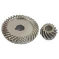 Angle Grinder Spare Part Tapered Bevel Gear Set for LG Silver Metal. 