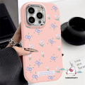 For Infinix Hot 30i Tecno Spark GO 2024 GO 2023 10 20 Pro 10C 20C Smart 7 8 6 5 Plus Hot 20i 10 30 11 40 20 9 Pro Note 40 30 Pro Romance Purple Tulip Cartoon Flower Retro Soft Case. 