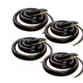 42 inches long Realistic Rubber Black Snake Scare Toy. 