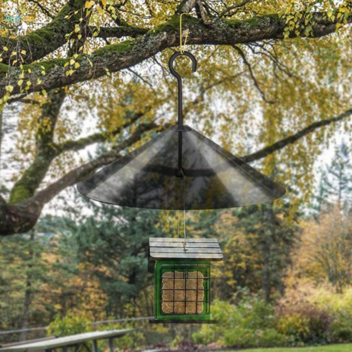 Bird Feeder Pole 28cm Squirrel proofs Baffle Accessory for Indoor Porch Patio