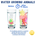 Water Growing animals pack of 25 animals. 