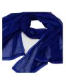 Crinkle Chiffon Dupatta For Girls And Women Navy Blue / Royal Blue Colored Crinkle Chiffon Full Size Lace Dupatta Chiffon Dupatta with 4-Side ZigZag Cotton Lace Ideal for Traditional Wear. 
