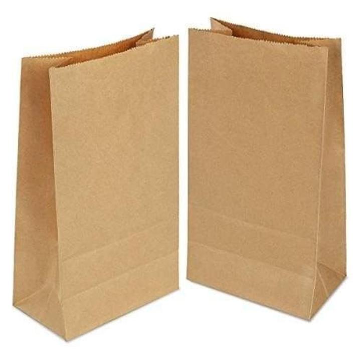Kraft Brown Paper Bags Shopping Bags Gift Bags Vegetable Basket