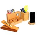 Wooden Office Desk Organizer Set, Office Accessories Decoration, Best Office Equipment, Wooden Office Desk Accessories Deal, Wood Office Supplies, Pen Holder for Desk Office Accessories, Hot Deal for Office Desk Accessories. 