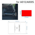 For 70mai 4K Dash Cam A800s Accessory Set Static Sticker VHB Sticker Static Stickers Suitable for 70mai Car DVR A810 Mount. 