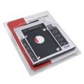 12.7mm Kit 9.5mm Kit For Laptop Hard Drive Caddy Second HDD Caddy Kit Laptop CD Room Hard Drive CD/DVD Drive Slot For SSD And HDD Hard Drive 9.5mm HDD Kit Case 12.5mm HDD Kit CD Room Case. 
