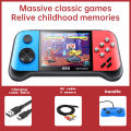 X60 Handheld Video Game Console Gamepad 3.5 Inch LCD Screen Game Player 5000 Games For FC/SFC/MD/GB/GBC/GBA/CPS1/CPS2/IGS/NEOGEO. 