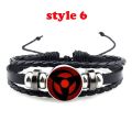 Anime Naruto Bracelet Akatsuki Sharingan Itachi Wristband Halloween Fashion Unisex Cosplay Accessories Gifts. 