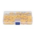 200 Pcs 4-6mm2 Wire Connector Ring Crimp Terminal Yellow 12-10AWG. 