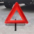 PRACTICAL CAR TRIANGLE EMERGENCY WARNING SIGN FOLDABLE REFLECTIVE SAFETY ROADSIDE LIGHTING STOP SIGN TRIPOD WARNING TRIPOD. 