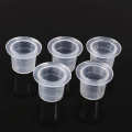 Professional 100Pcs Small Tattoo Machine ment Ink Cups Cap Supply Set. 