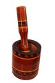 Wooden Chattu Watta Grinding Pot-Wooden Chathu Watta-Chiniot Handicrafts-WOODEN DORI DANDA-Wooden mortar-Wooden Hawan Dasta-Lakri Ka Danda-Chiniot Furniture. 
