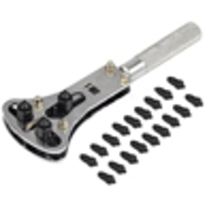 Wrist Watch Case Opener Adjustable Screw Back Remover Wrench Repair Tool