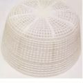 Pack Of 5 Plastic Prayer Cap Namaz Topi For Masjid Donation. 