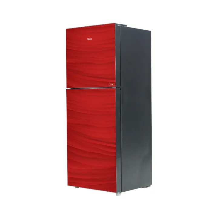 Haier%209%20Cu%20Ft%20Refrigerator%20HRF-246%20EPR%20Red%20Colour%20Glass%20Door%2010%20Years%20Warranty.%20-%20Image%205