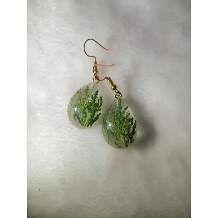 resin earrings