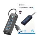 ORICO 4-Port USB HUB 3.0 5Gbps High-Speed Fast Data Transfer. 