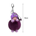 Pendant Keychains Ornamental Knitted Hat Wear Baby Key Ring. 