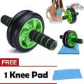 Abdominal Wheel Abs Workout Ab Wheel Exercise Equipment with Mat Arm Waist Leg Gym Abdominal Muscle Trainer Home Gym. 