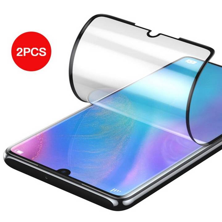 Original BASEUS   Huawei P30 PRO      2PCS  Soft Screen Protector 0.15mm Full-cover Curved High Definition Soft Screen Protector - 2PCS - Original Baseus p30 Pro - p 30 pro