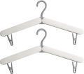 Foldable Travel Hangers, Portable Lightweight and Durable Collapsible Hanger with Clips for Clothes and Socks Multifunctional, Space Saving, Travel, Business Trip, Commercial, Outdoor. 