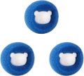 3PCS Hair Removal Cleaning Ball, Reusable Hair Remover Washing Machine Hair Laundry Ball. 