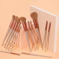 Premium 13 PCS Makeup Brushes Set Soft Hair Eyeshadow Contour Concealer Eyeliner Beauty Brush Foundation Makeup Cosmetic tools. 