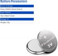 Pack of 5 PCS 20-32 Button Cell , CMOS Battery CELL 3-volt. 