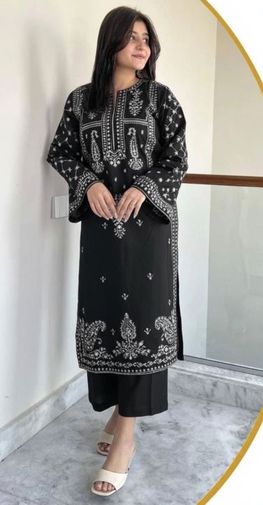 🌸 Airjet 90/70 Lawn Embroidered Collection – Premium 2 Piece Unstitched ...