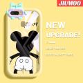 JIUMOO Case For OPPO A12 A12s A5s A7 A11K Case Disney Mickey Pattern Bowknot Casing Transparent Soft Silica Gel Shockproof Phone Cases All Inclusive Camera Lens Protective Cover. 