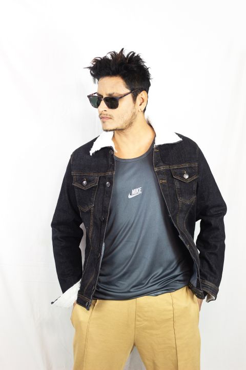 Auditors%C2%AE%EF%B8%8F%20Mens%20Winter%20Denim%20Jacket%20Fur%20Double%20Pocket%20Dark%20Blue,%20Black%20&%20Ice%20Blue%20For%20Mens,%20Boys%20&%20Womens%20-%20Code%20AMDJ-175%20-%20Image%207