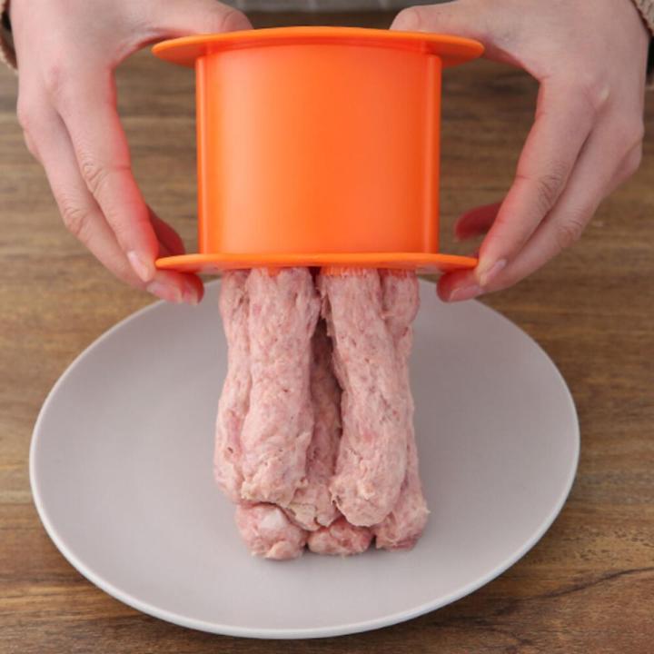 【NEW】 Meatballs Squeezer Food Pasta Presser Pasta Presser Burger Meatballs Squeezer Meat Strip Squeezer Meat Mincer
