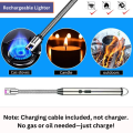 Electric Lighter for Kitchen | Lighter | Rechargeable Arc USB Lighter | Electric Lighter – USB Rechargeable, Flameless, 360° Rotatable, Windproof – No Gas/Oil Required Only Charging, Includes Charging Cable | Plasma Lighter | Stove Lighter. 