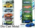 Pack of 4 Pcs - Metal Body Die Cast Pull Back & Action - Racing Car Set Toys. 