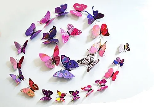 %5B12%20Pcs%20%5D%20Butterfly%20Magnet%20For%20Refrigerator%20Magnet%20Suitable%20For%20Kitchen%20Kids%20Toys%20Student%20Locker%20Office%20Menu%20Message%20Board%20Fridge%20Magnet%20-%20Image%202