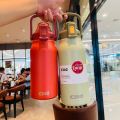 Imported Cille / Dodge 1000ML / 1200ML / 1300ML / 1700ML 316SS Stainless Steel Vacuum Insulated Flask Thermos Water Bottle Premium Bottle (Double Wall) Stainless Steel Bottle with Straw Bottle Premium Hot and Cold Water Bottle. 