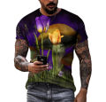 Fairy Tale World Myth Magic Forest Men T-shirts 3D print HD pattern hip hop Harajuku personality round neck tee short sleeve top. 