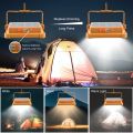 Rechargeable Work Light,Masmejor Portable Led Work Solar Light 100W 12000mAh 336Led IP53 with Job Site Battery LED Flood Light for Power Failure Emergency Worklight Car Repair Camping Fishing. 
