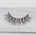 Visofree false eye lashes Natural 100% handmade Crisscross soft 1 pair box glitter packing False Eyelashes 3D Mink lashes A20. 