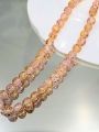 50pcs Glass Crackle Beads – 70 Plus Colors of 8mm Round Shape Beads – Superior Eye-Catching Glitter Shine Multicolor Mix for Jewelry Making. 