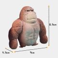 Funny Squeeze Toy Stress Relief Toys Kids Adults Stretch Squeezing Monkey Toy Elastic Soft Rubber Gorilla Vent Doll Wholesale. 