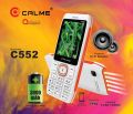 Calme C552, - Dual Sim - 2.4 Inch Display - Smart Camera - Bluetooth - LED Torch Light - 3000 mAh Battery - Big Powerful Speaker - Block Unknown Callers - FM Radio - Audio & Video Player  - Expandable Memory up to 32gb. 