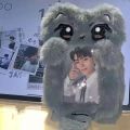 Kpop Idol ENHYPEN JAY Cute Plush Photocard Holder Cartoon Idol Lomo Card Protective Student Card Holder. 