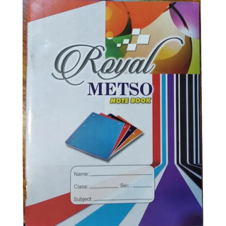 Note Book / English Copy Four Line Art # 20 (1 Pcs)